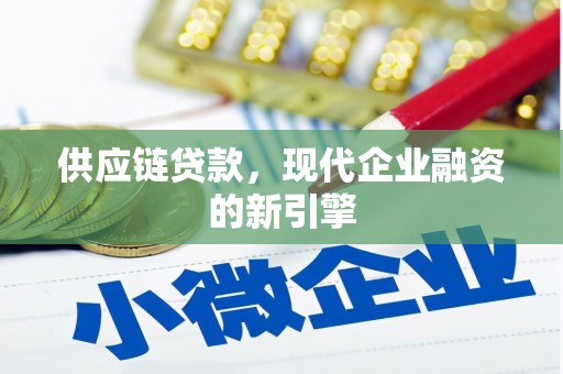 红星供应链贷款，现代企业融资的新引擎