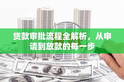 红星贷款审批流程全解析，从申请到放款的每一步