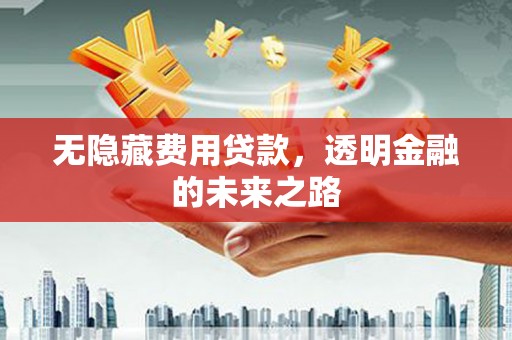 红星无隐藏费用贷款，透明金融的未来之路