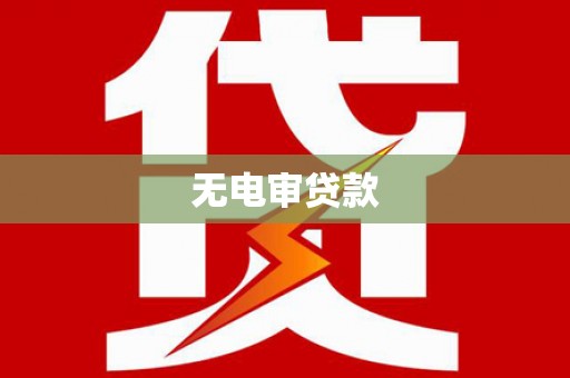 红星无电审贷款