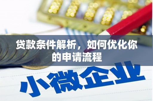 红星贷款条件解析，如何优化你的申请流程