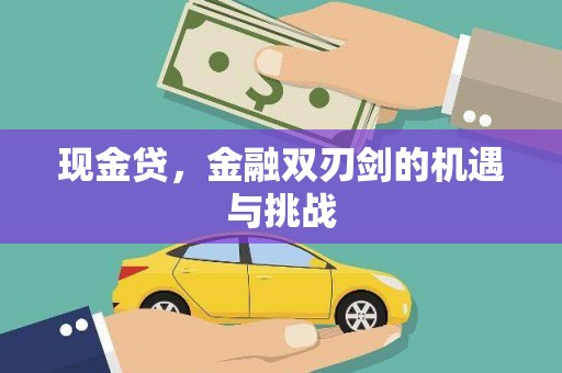 红星现金贷，金融双刃剑的机遇与挑战