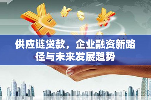 红星供应链贷款，企业融资新路径与未来发展趋势