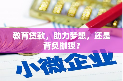 红星教育贷款，助力梦想，还是背负枷锁？