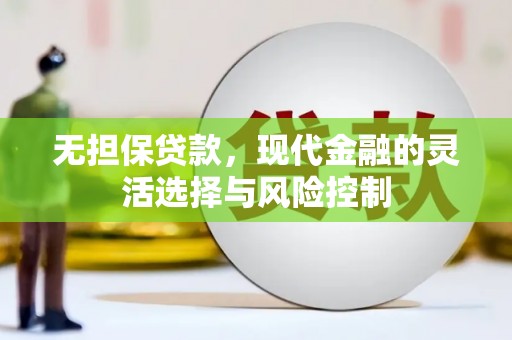 红星无担保贷款，现代金融的灵活选择与风险控制