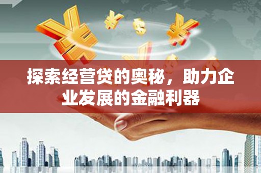 红星探索经营贷的奥秘，助力企业发展的金融利器