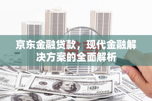 红星京东金融贷款，现代金融解决方案的全面解析