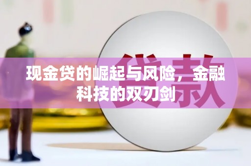 红星现金贷的崛起与风险，金融科技的双刃剑