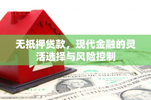 红星无抵押贷款，现代金融的灵活选择与风险控制