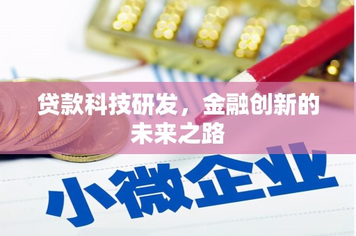 红星贷款科技研发，金融创新的未来之路