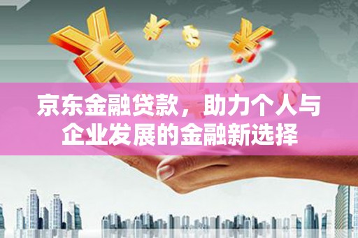 红星京东金融贷款，助力个人与企业发展的金融新选择