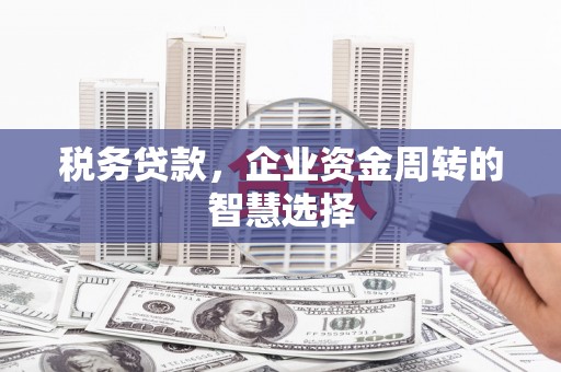 红星税务贷款，企业资金周转的智慧选择
