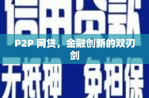 红星P2P 网贷，金融创新的双刃剑
