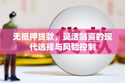 红星无抵押贷款，灵活融资的现代选择与风险控制