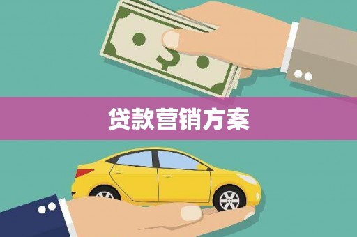 红星贷款营销方案