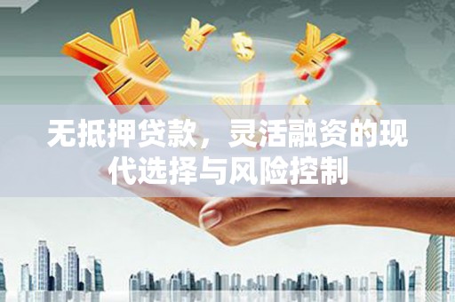 红星无抵押贷款，灵活融资的现代选择与风险控制