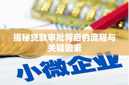 红星揭秘贷款审批背后的流程与关键因素
