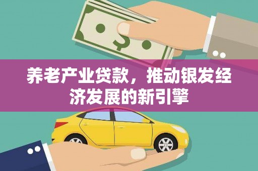 红星养老产业贷款，推动银发经济发展的新引擎