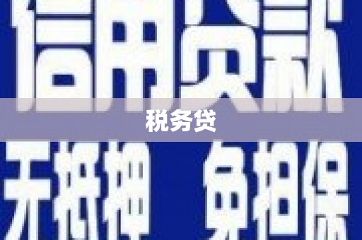 红星税务贷