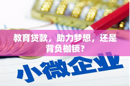 红星教育贷款，助力梦想，还是背负枷锁？