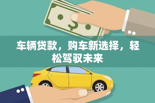 红星车辆贷款，购车新选择，轻松驾驭未来