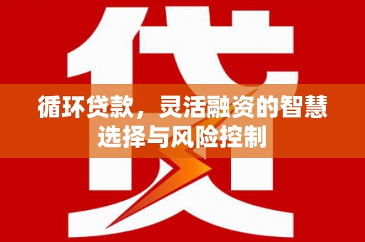 红星循环贷款，灵活融资的智慧选择与风险控制
