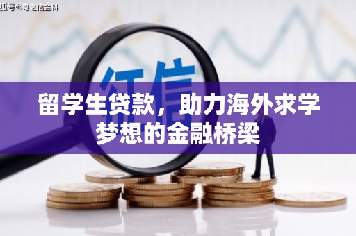 红星留学生贷款，助力海外求学梦想的金融桥梁