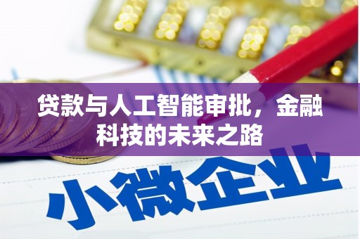 红星贷款与人工智能审批，金融科技的未来之路