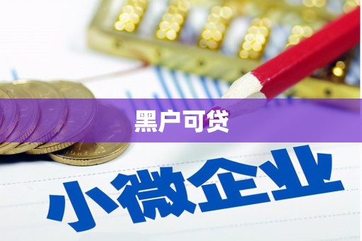 红星黑户可贷