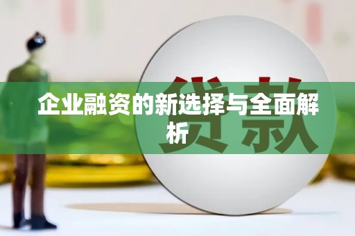 红星企业融资的新选择与全面解析