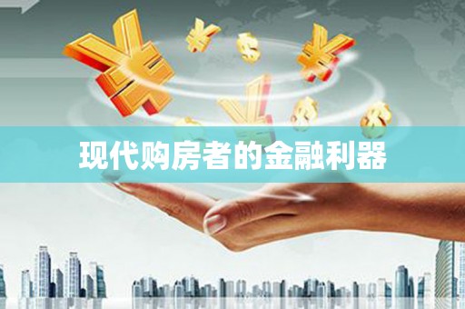 红星现代购房者的金融利器