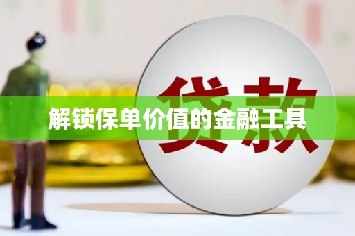 红星解锁保单价值的金融工具