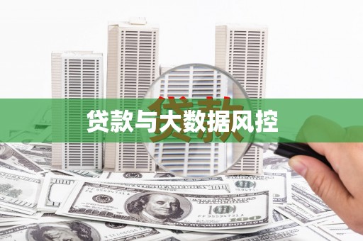 红星贷款与大数据风控